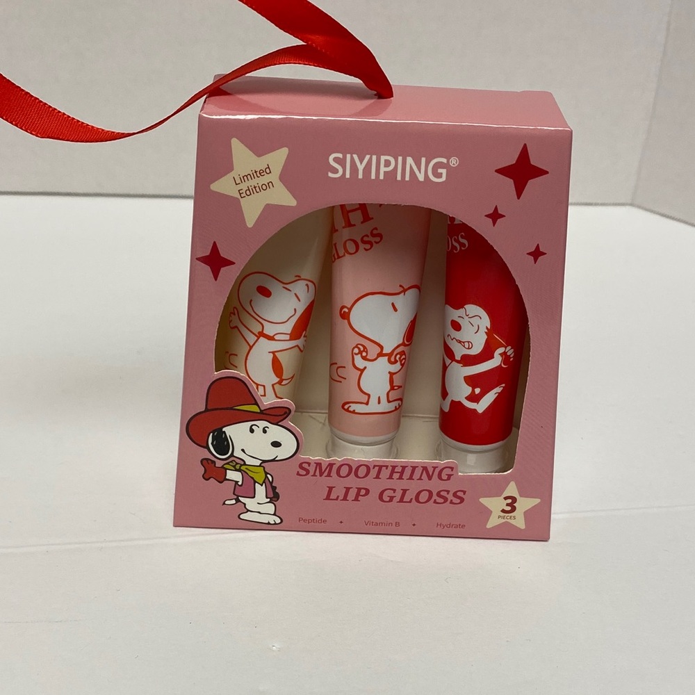 Smoothing Lip Gloss Trio – Pink & Red Shades